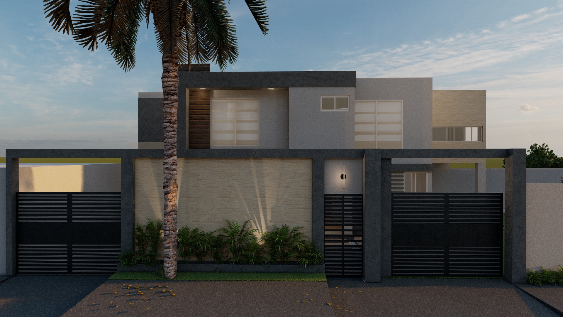 Fachada Contemporánea